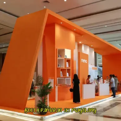 Booth Pameran 3x3 Magelang